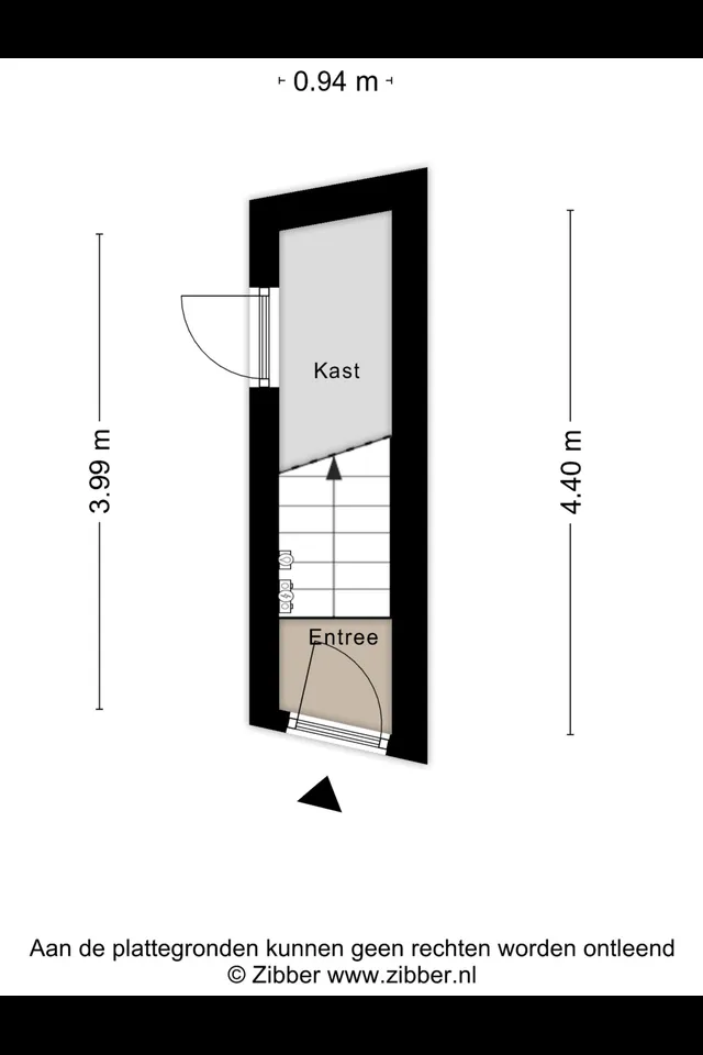 Plattegrond 1 van Achter de Kerk 7