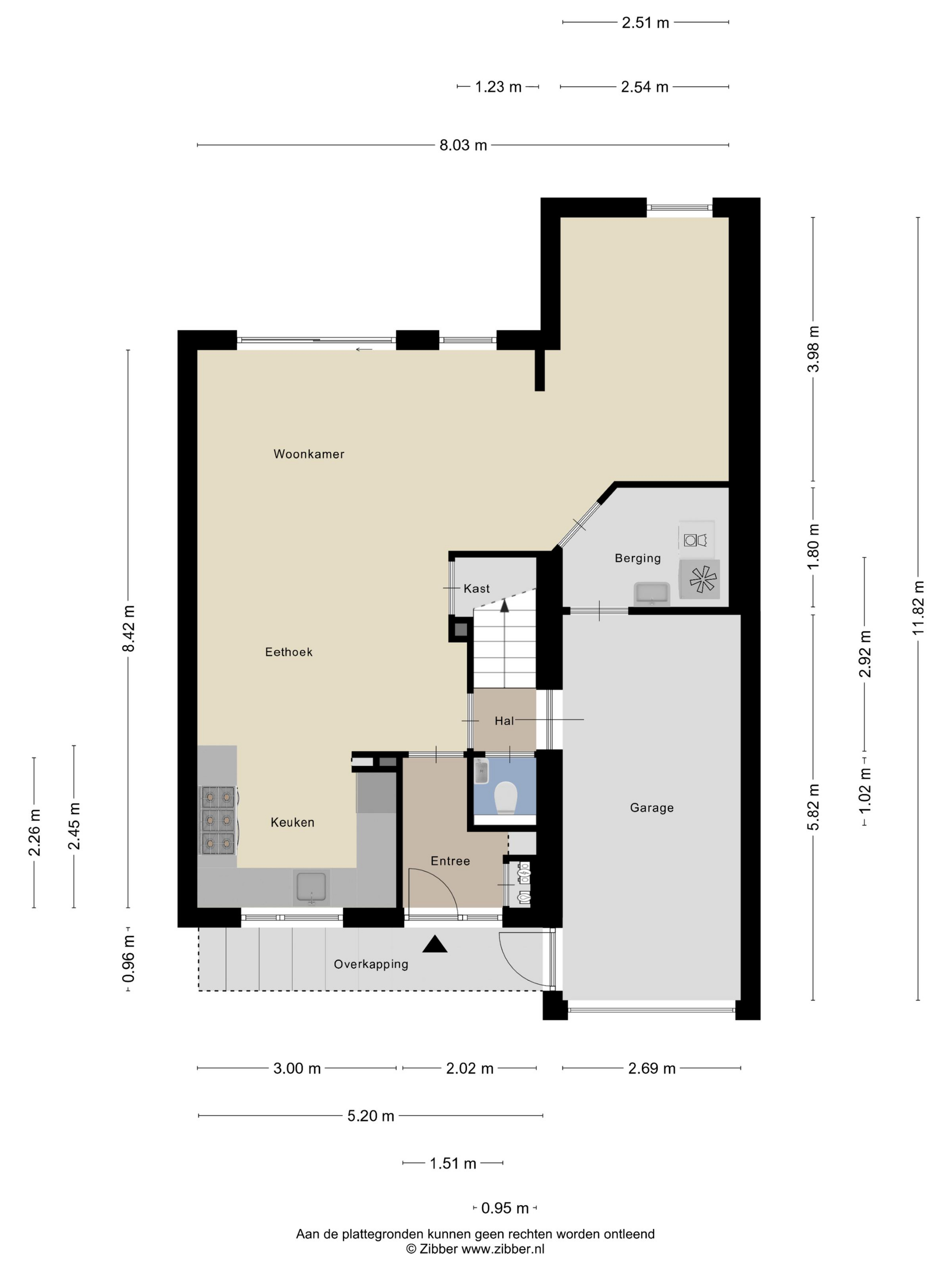 Plattegrond 1 van Land voor Water 29