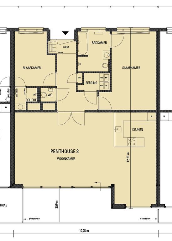 Plattegrond 1 van Freericksplaats 81