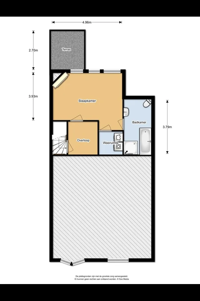 Plattegrond 2 van Oostzeedijk Beneden 13A 02