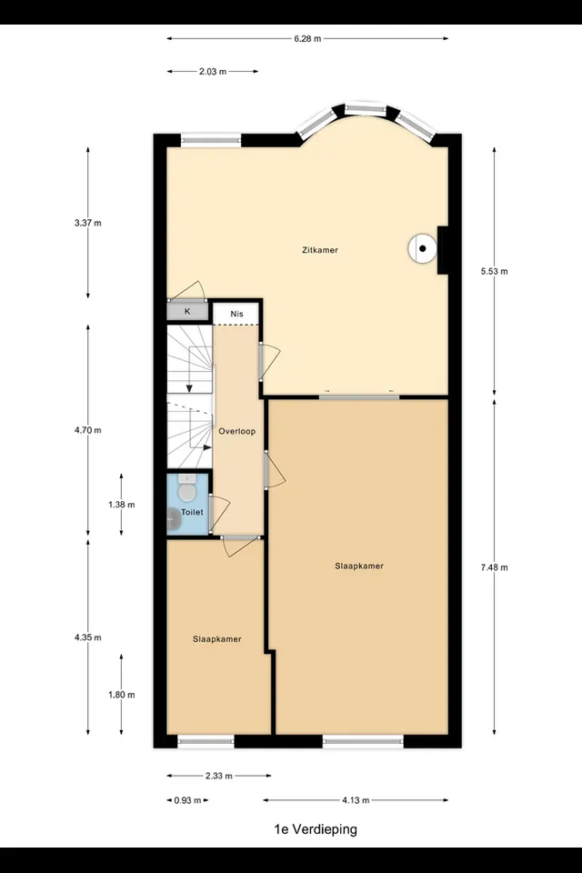 Plattegrond 2 van Heemraadssingel 118A
