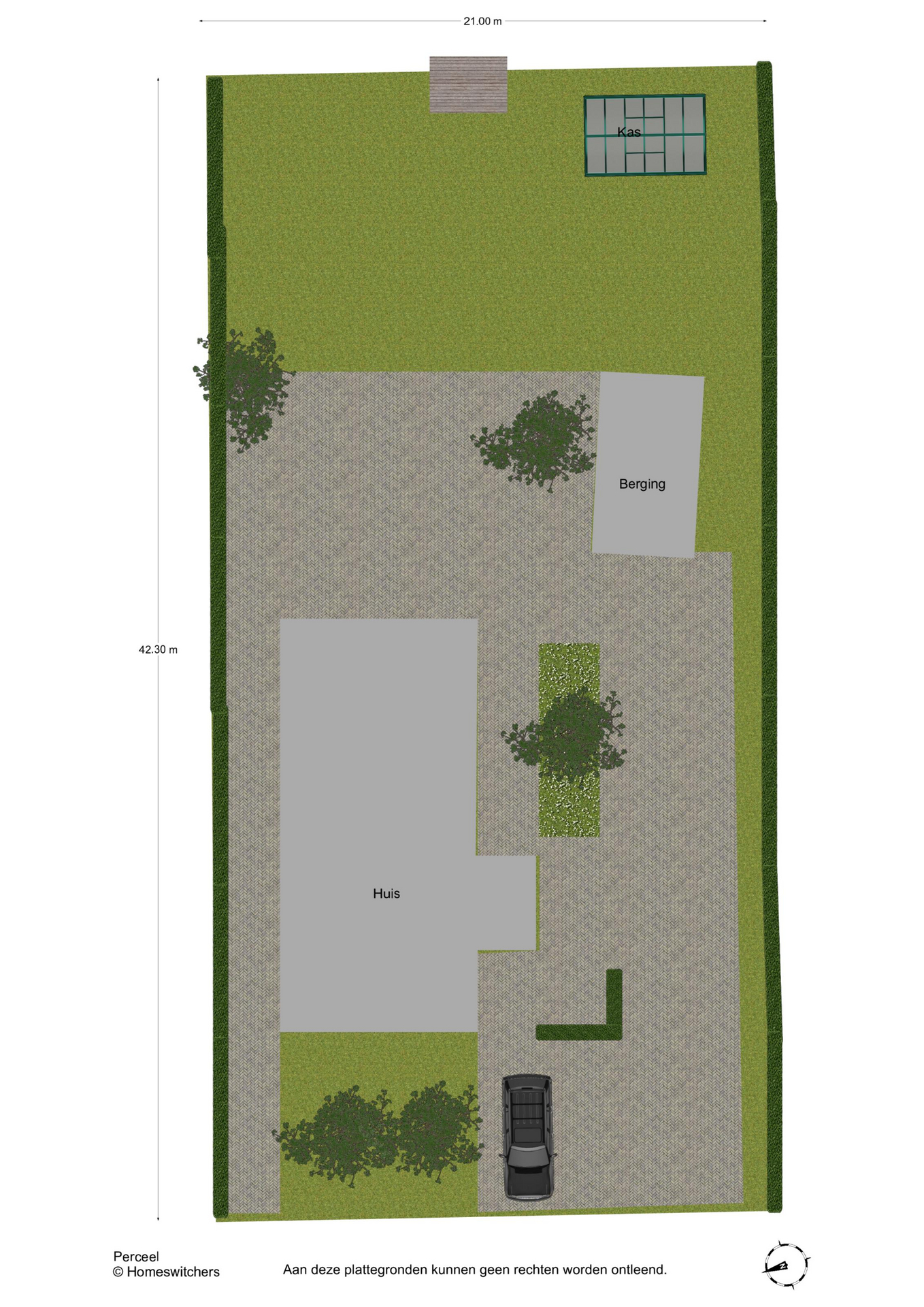 Plattegrond 1 van Westringdijk 50