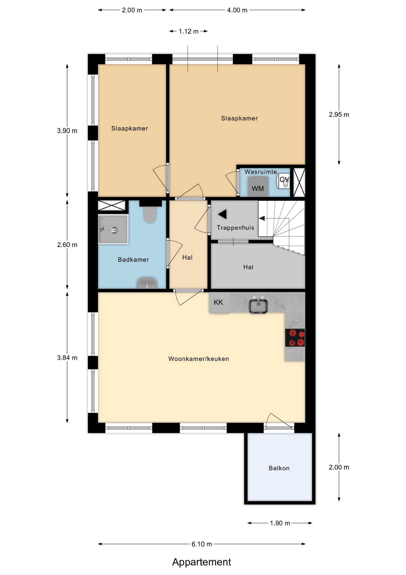Plattegrond 1 van Wulpendaal 63