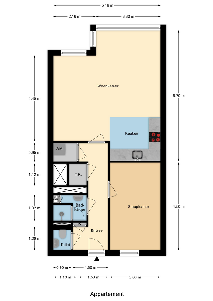 Plattegrond 1 van Stationsplein 16