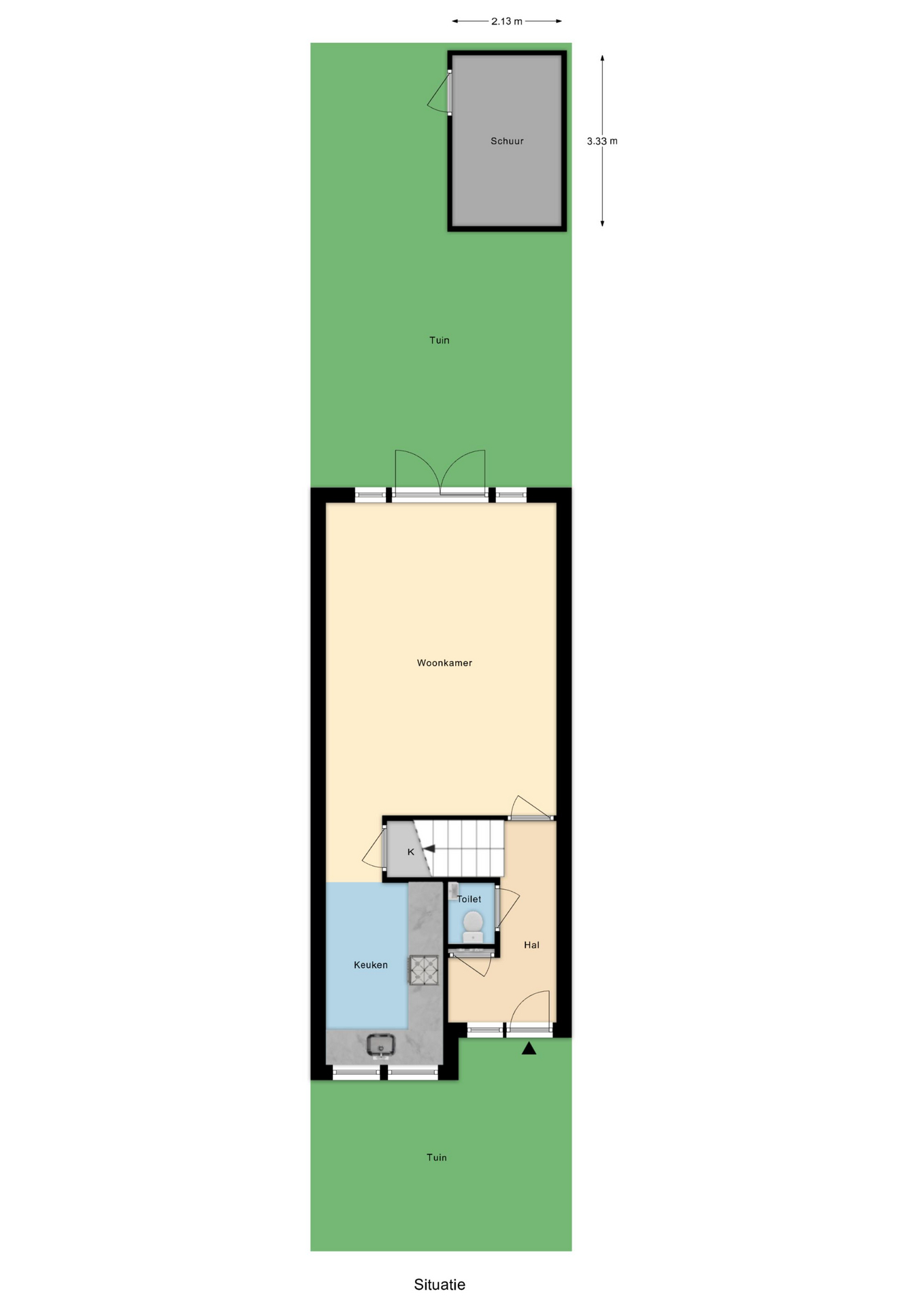 Plattegrond 1 van Laan van Avant-Garde 118
