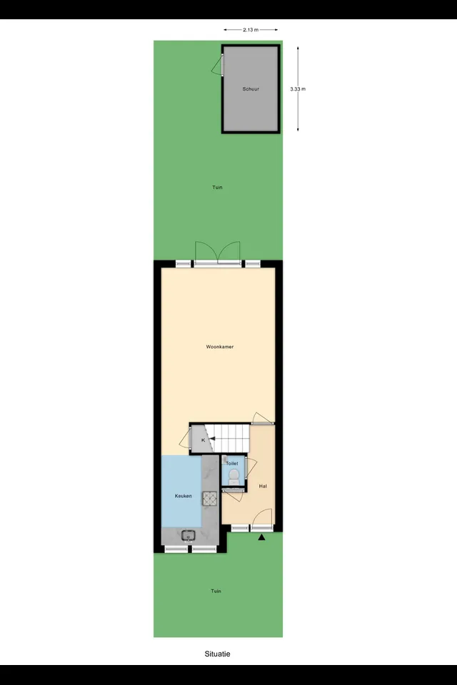 Plattegrond 1 van Laan van Avant-Garde 118
