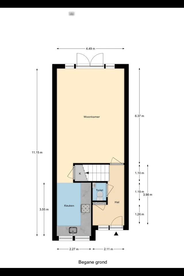 Plattegrond 2 van Laan van Avant-Garde 118