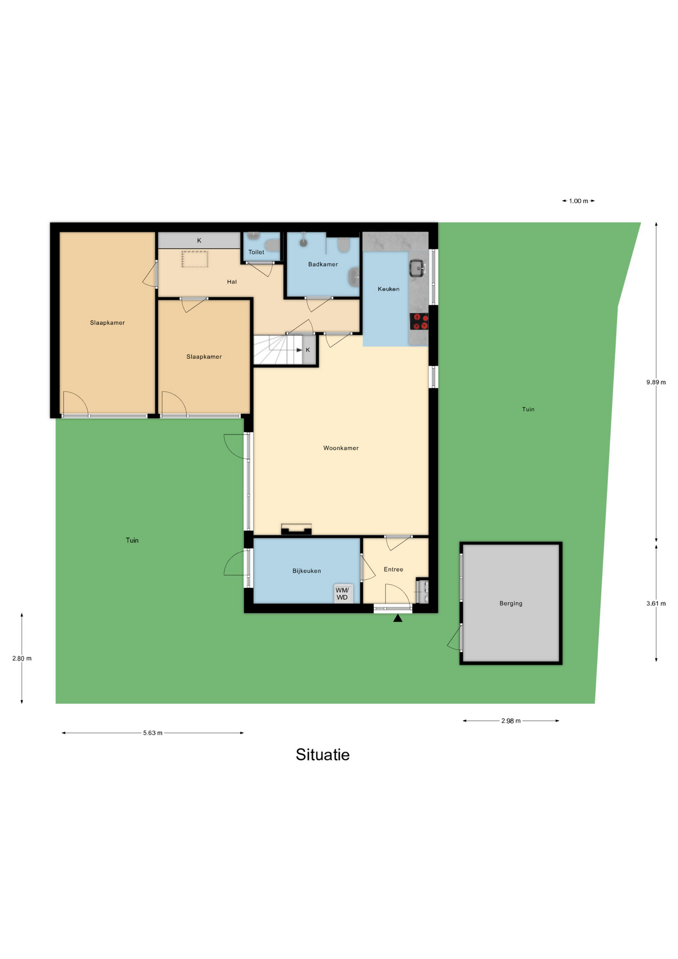 Plattegrond 1 van Weidezoom 86