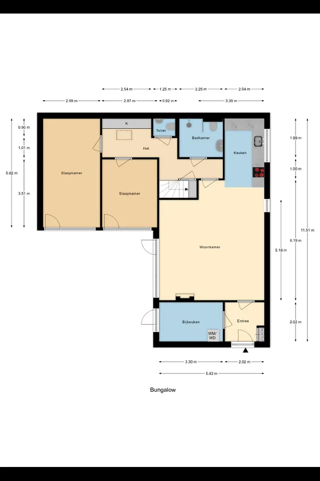 Plattegrond 2 van Weidezoom 86