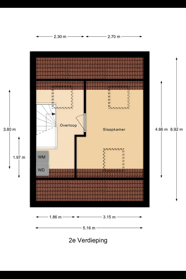 Plattegrond 3 van Ernst Barlachrade 31