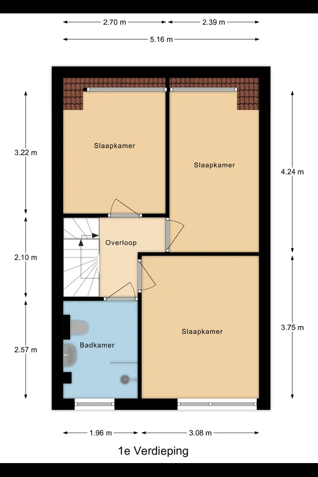 Plattegrond 2 van Ernst Barlachrade 31