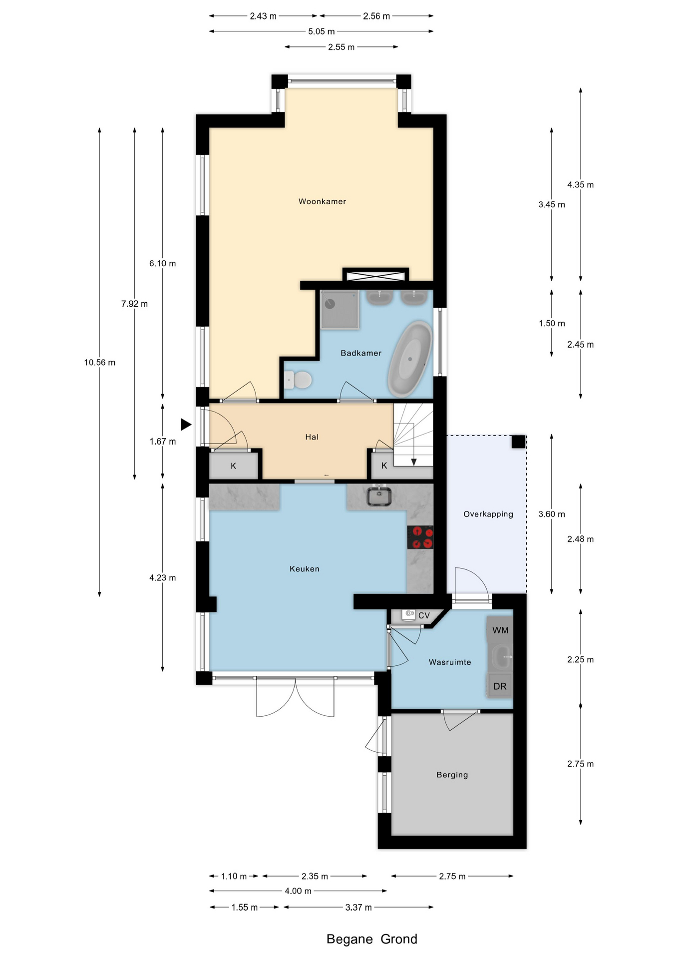 Plattegrond 1 van Molendijk 15