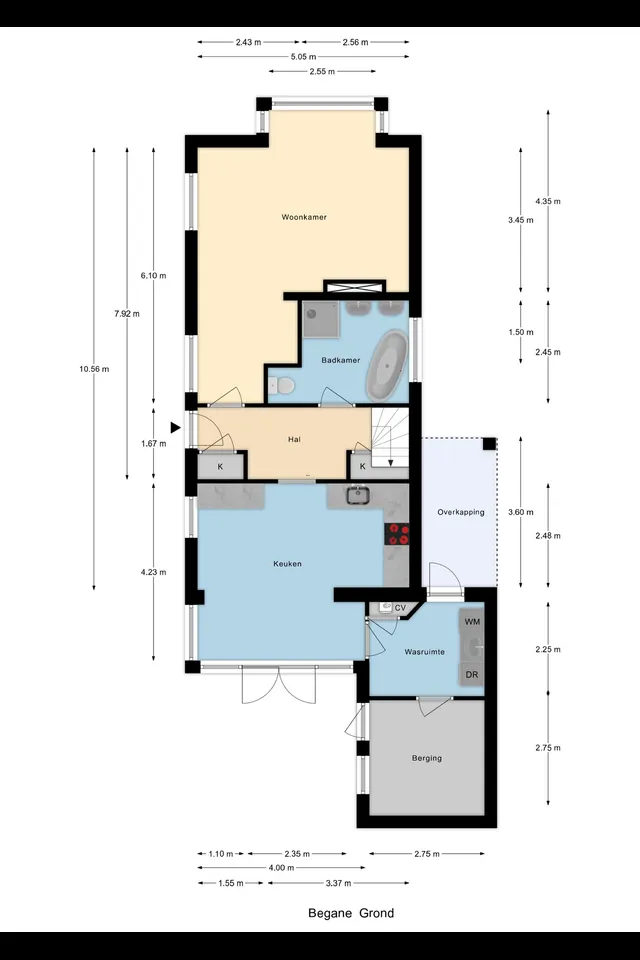 Plattegrond 1 van Molendijk 15