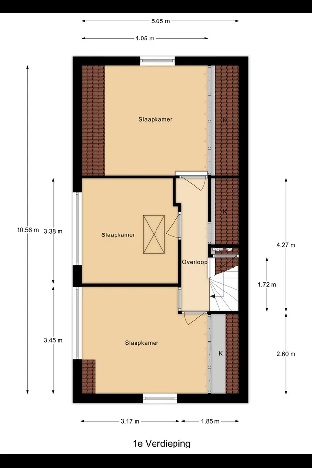 Plattegrond 2 van Molendijk 15