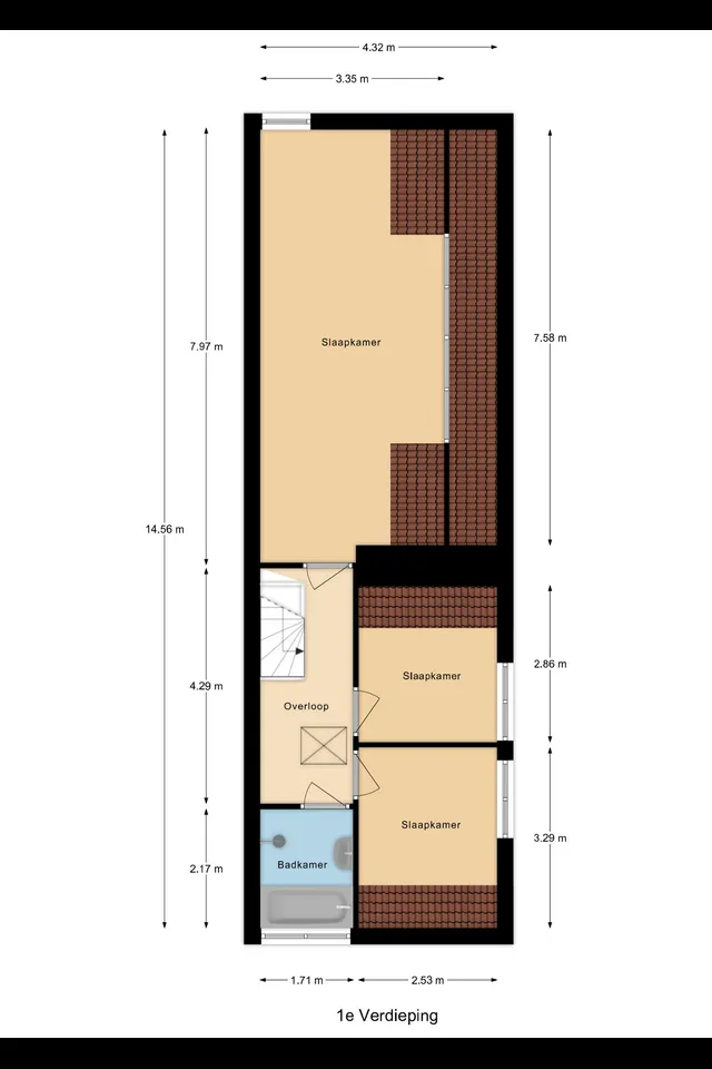 Plattegrond 3 van Oost Ringdijk 4