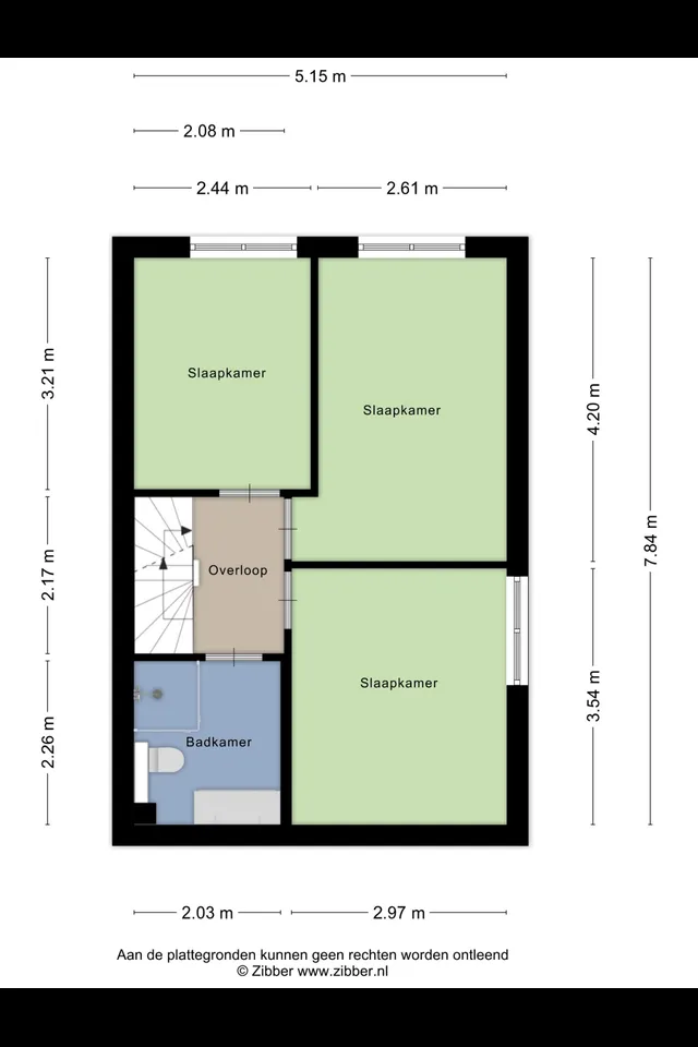 Plattegrond 2 van Roompolderstraat 29