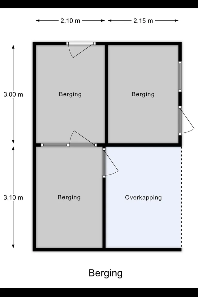 Plattegrond 5 van Doctor Abraham Kuyperstraat 76