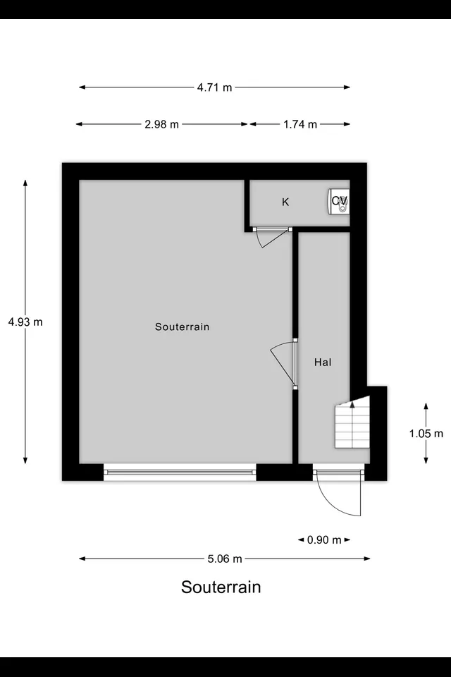 Plattegrond 2 van Wolphaertsbocht 64A