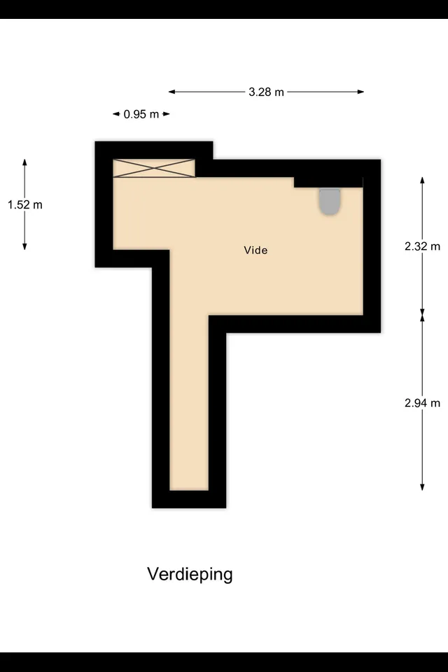 Plattegrond 3 van Wolphaertsbocht 64A