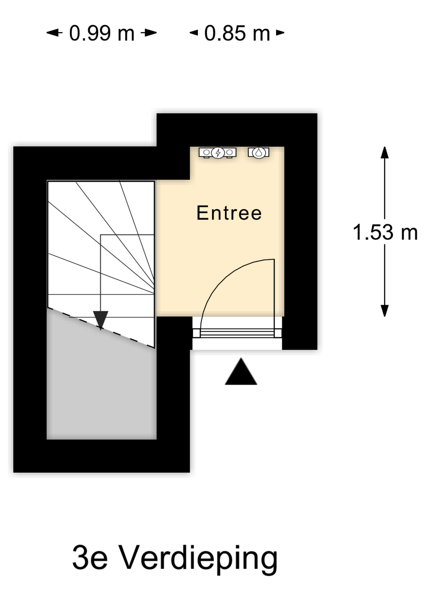 Plattegrond 1 van IJsclubstraat 23A 03