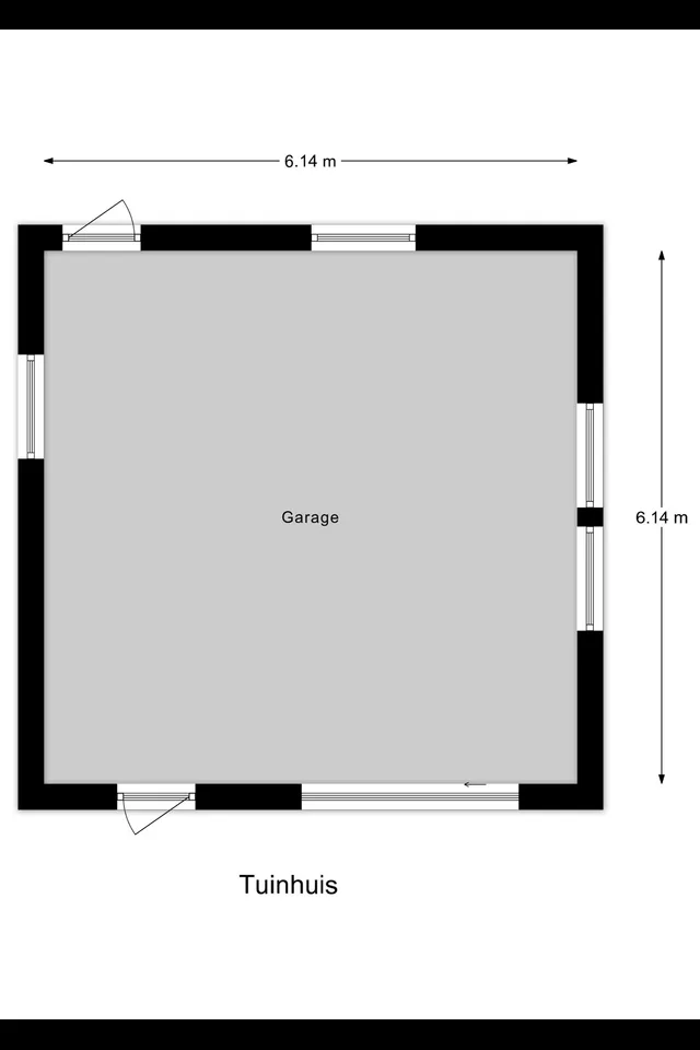 Plattegrond 4 van Brielseweg 23