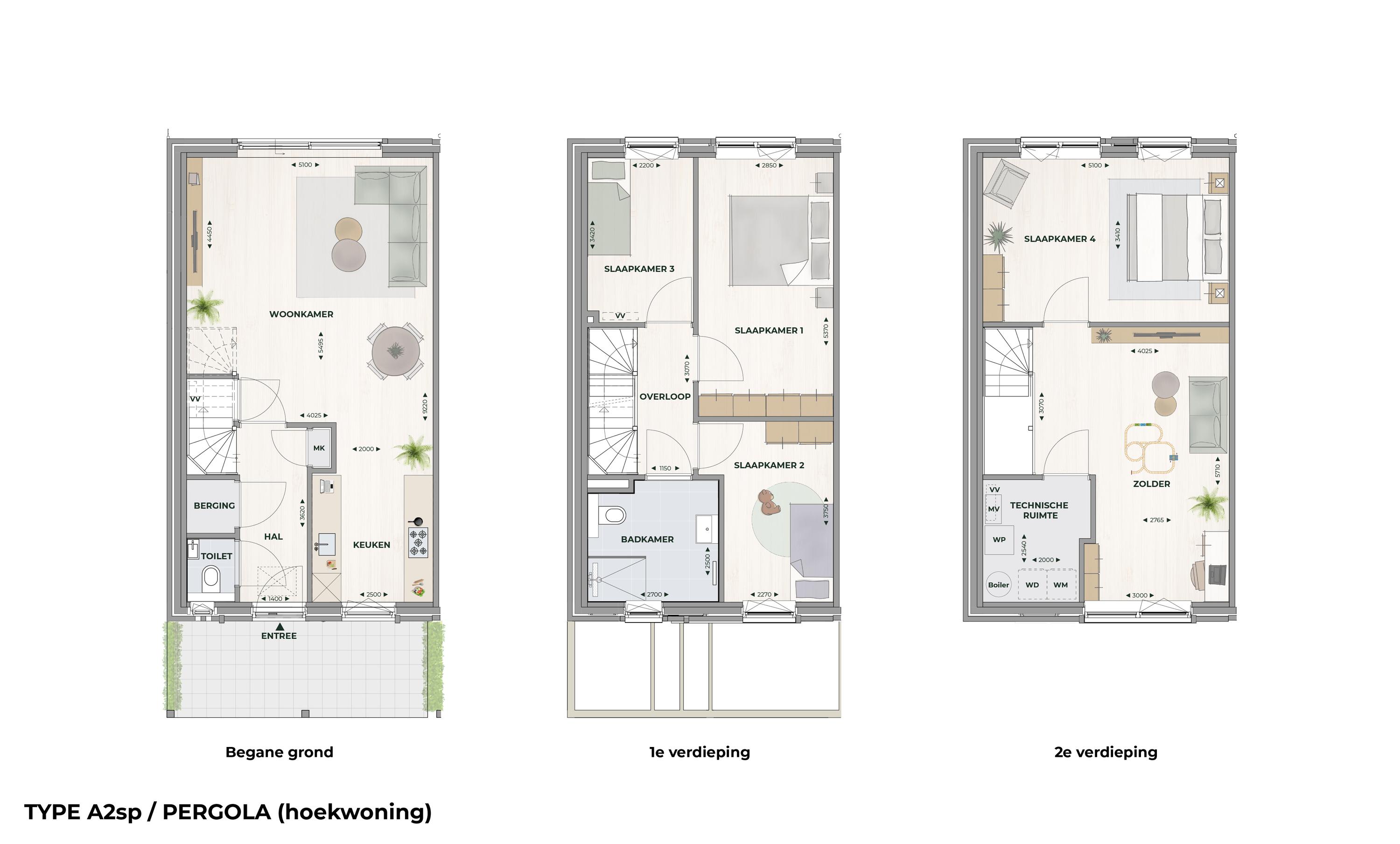 Plattegrond 1 van A2