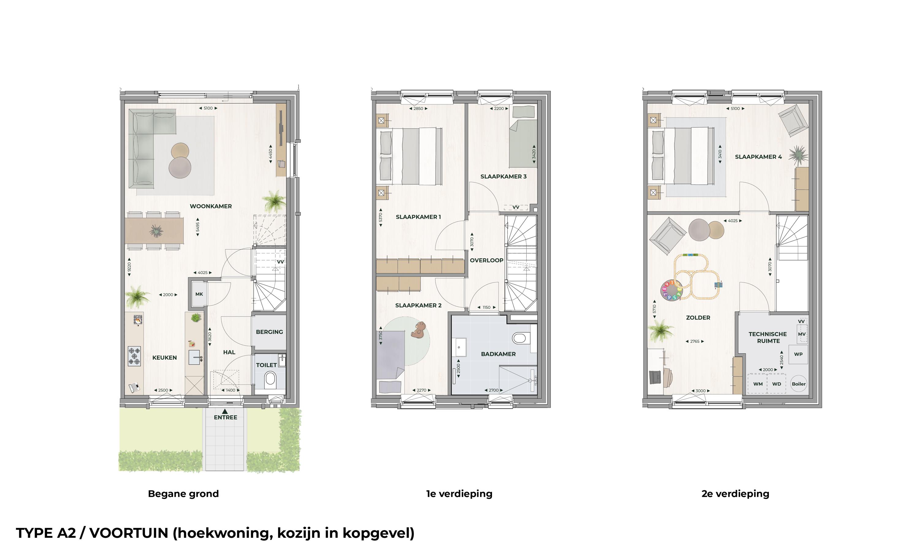 Plattegrond 1 van A2