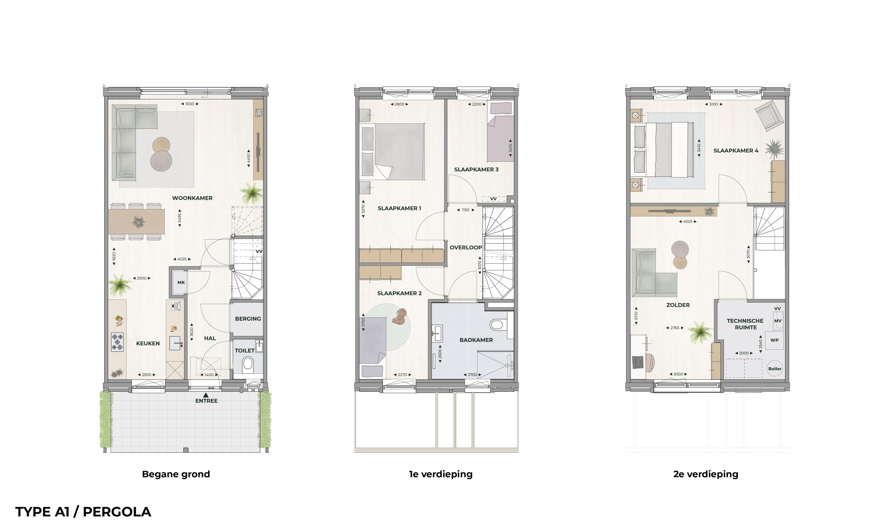 Plattegrond 1 van A1