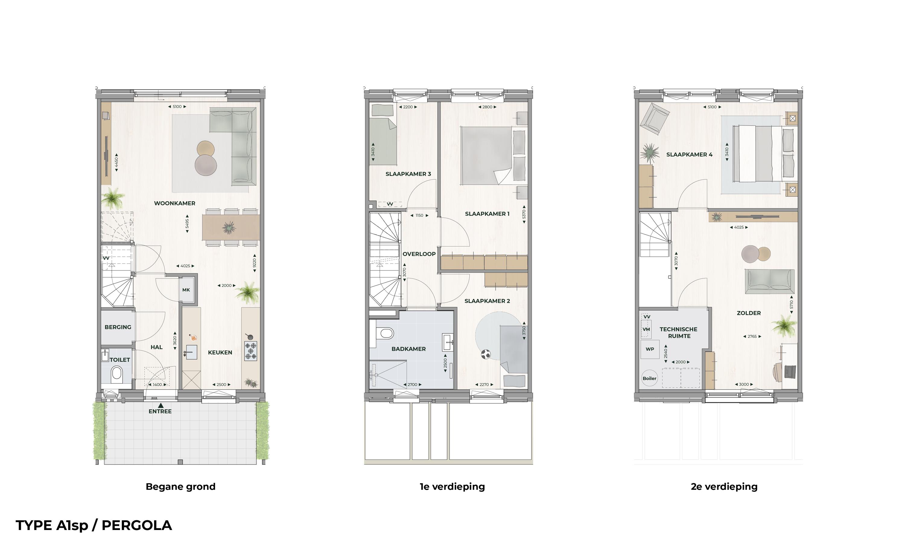 Plattegrond 1 van A1