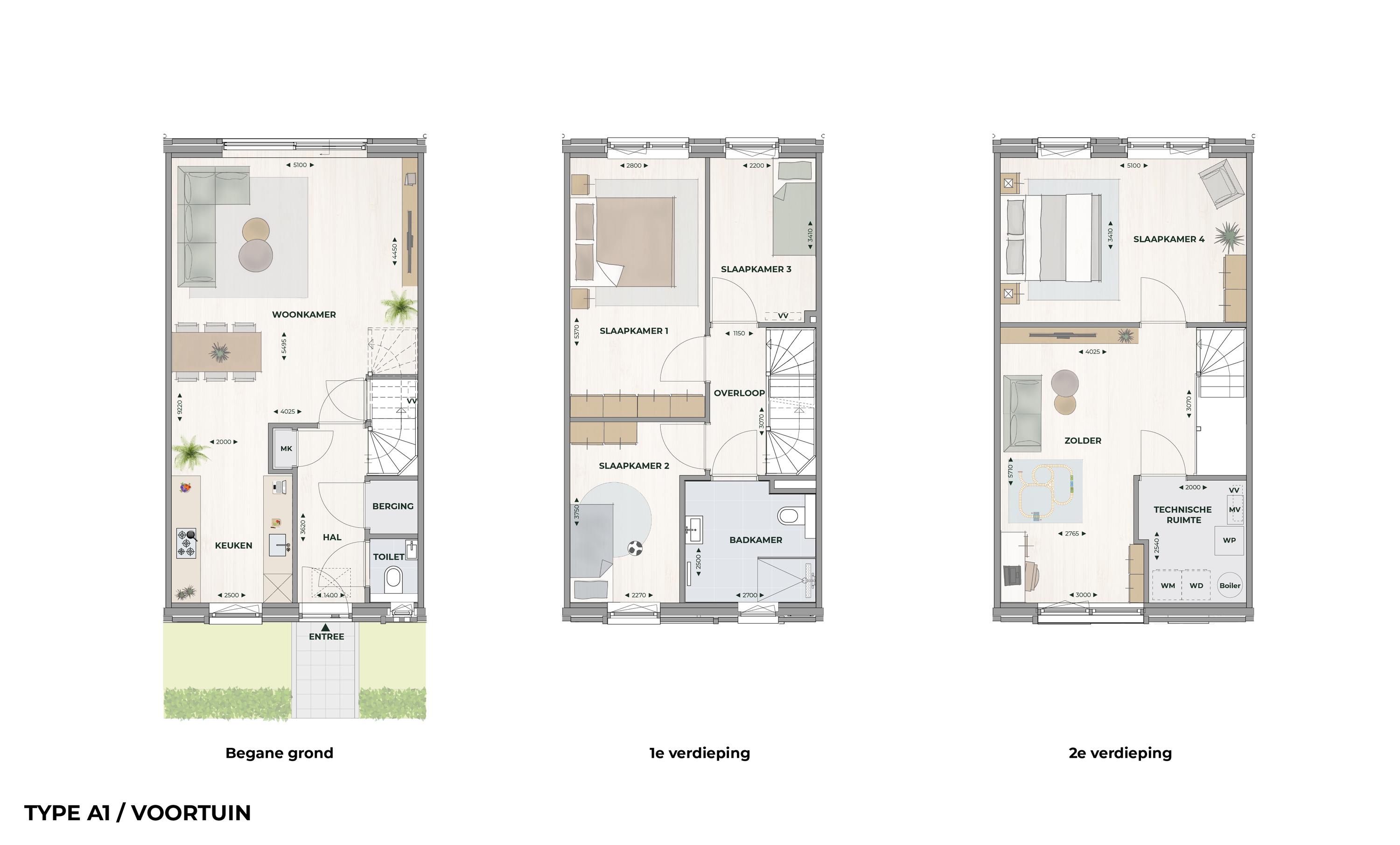 Plattegrond 1 van A1