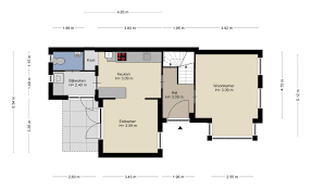 Floor plan 1 of Schubertlaan 125