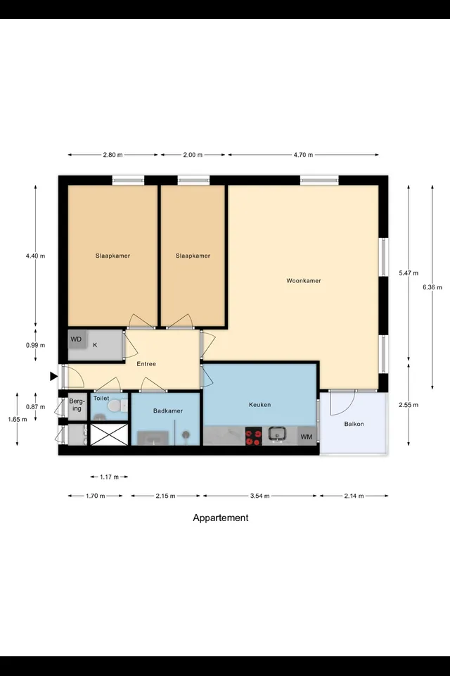 Plattegrond 1 van Boompjes 652