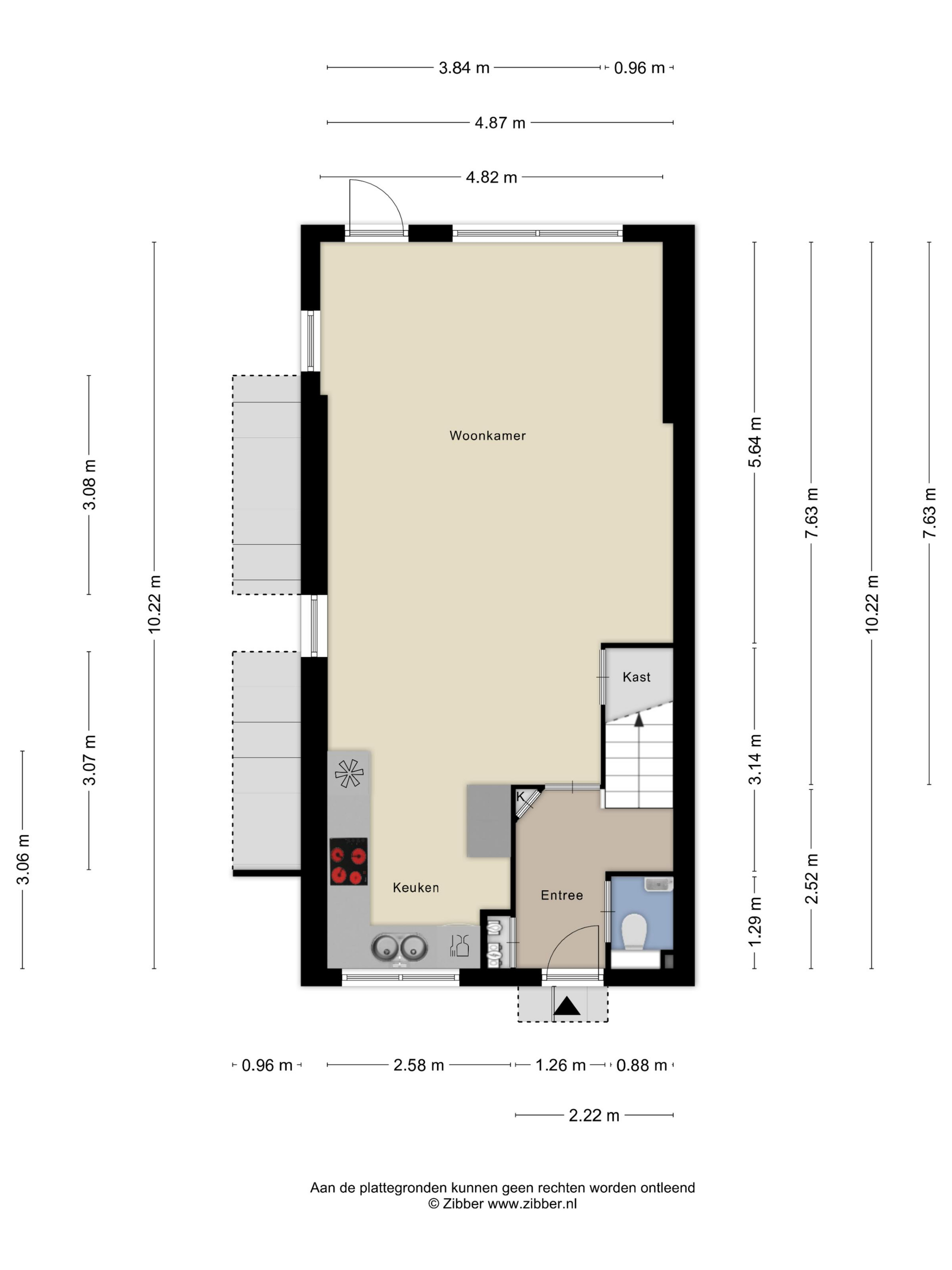 Plattegrond 1 van Gaarderslag 3