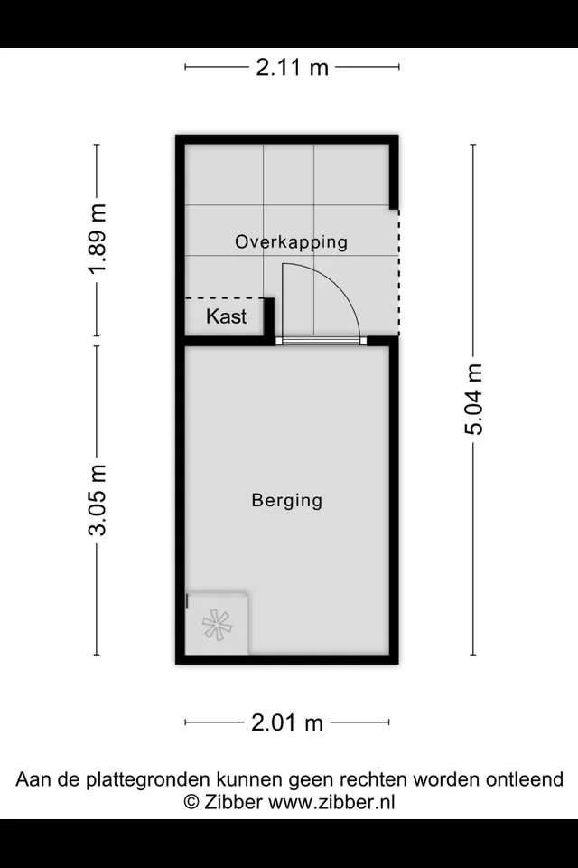 Plattegrond 5 van Gaarderslag 3