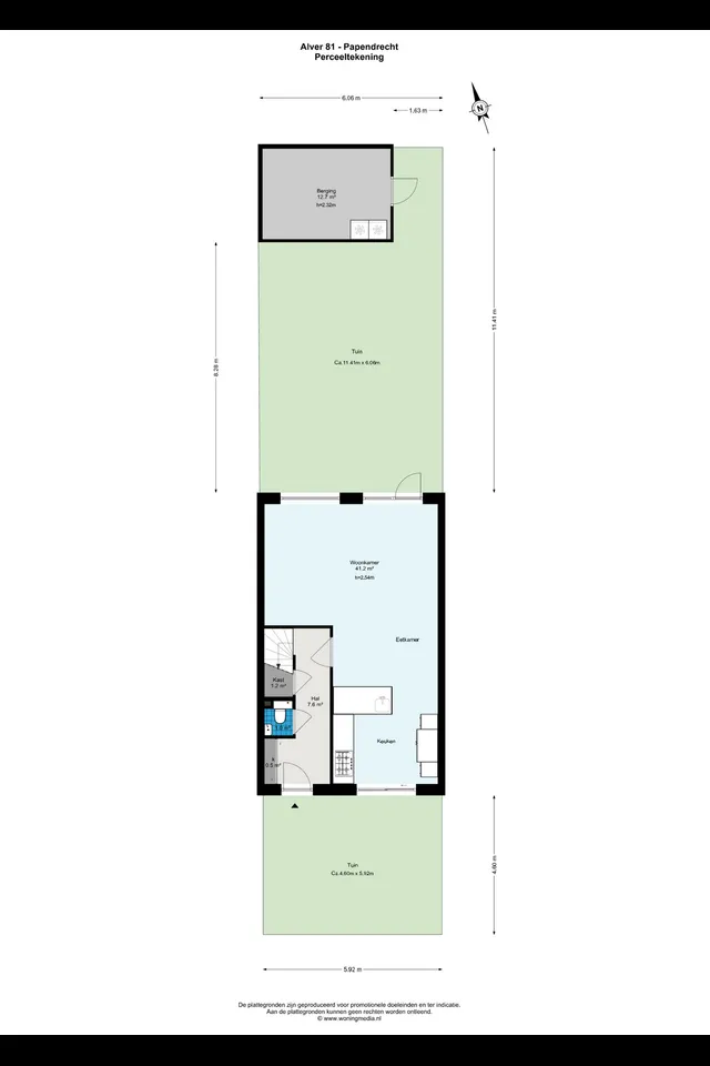 Plattegrond 1 van Alver 81