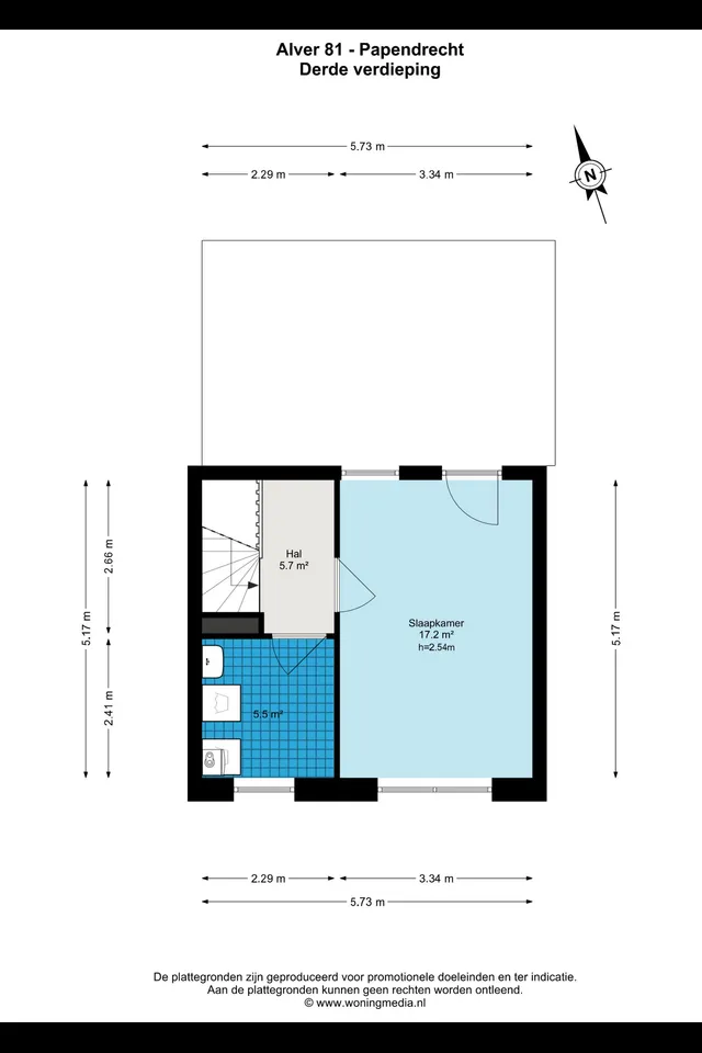 Plattegrond 5 van Alver 81