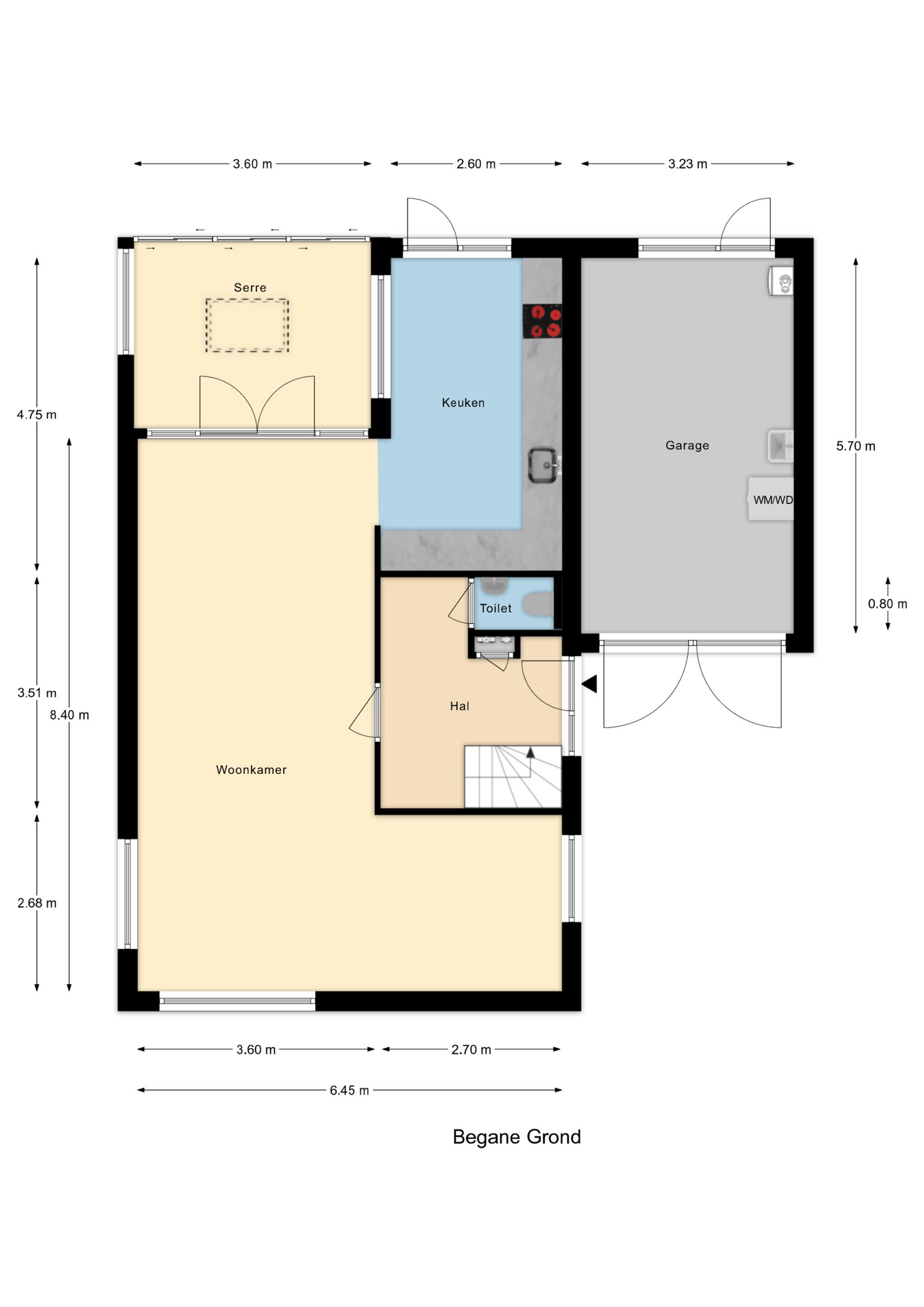 Plattegrond 1 van Karekietlaan 3