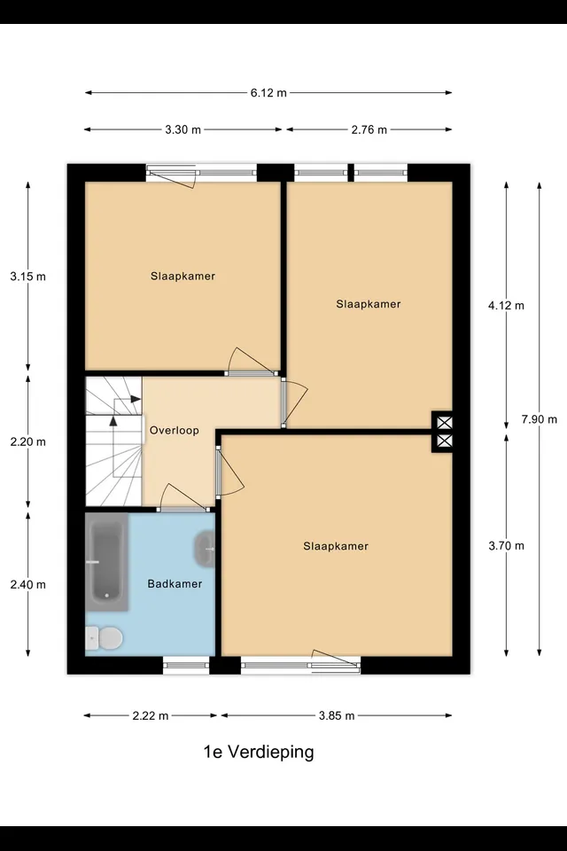 Plattegrond 2 van Kreek 30