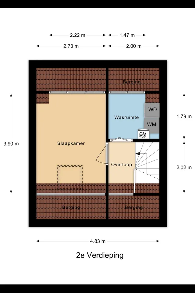 Plattegrond 4 van Meerkoethof 19