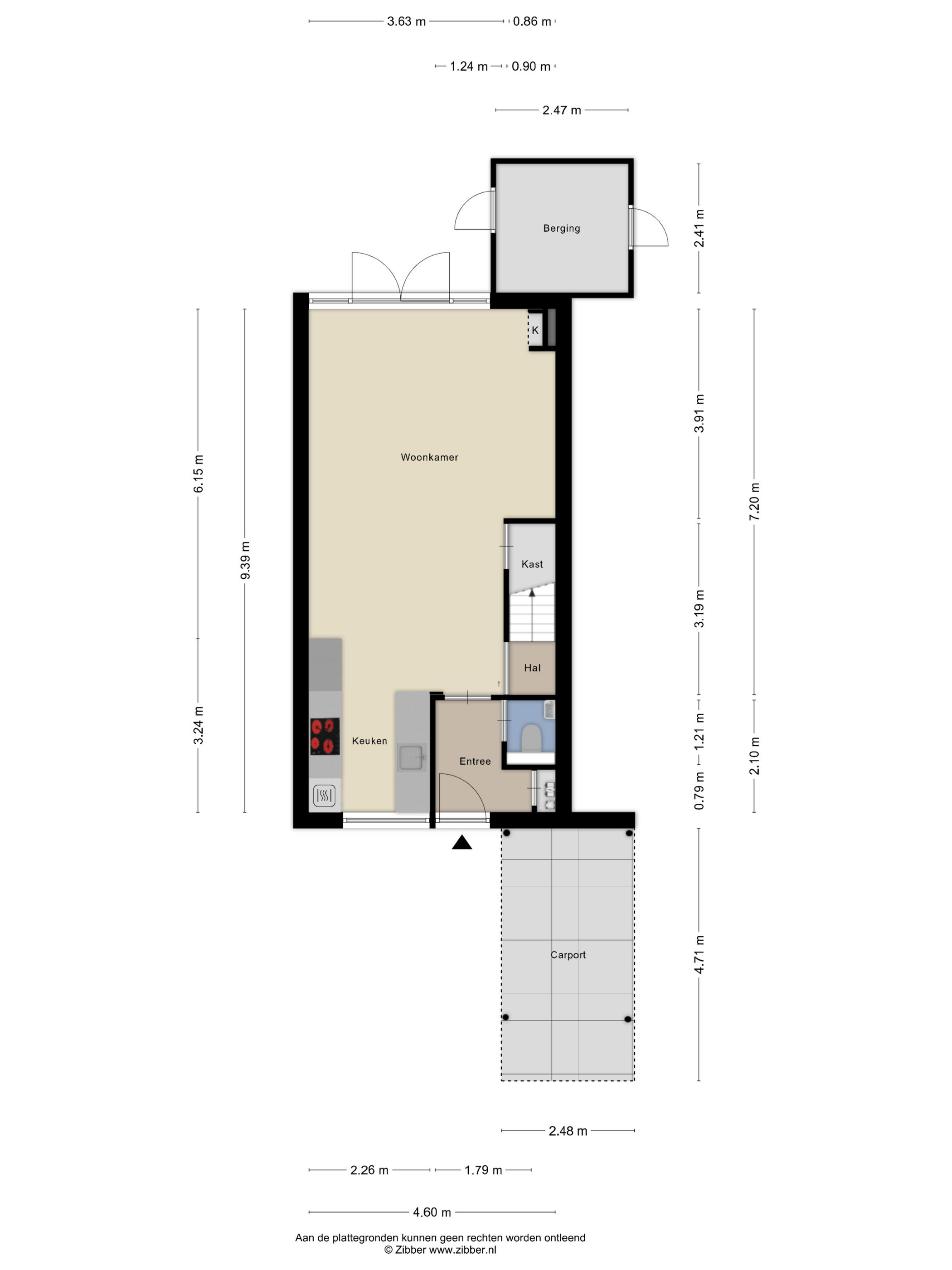 Plattegrond 1 van Ida Hoeve 37