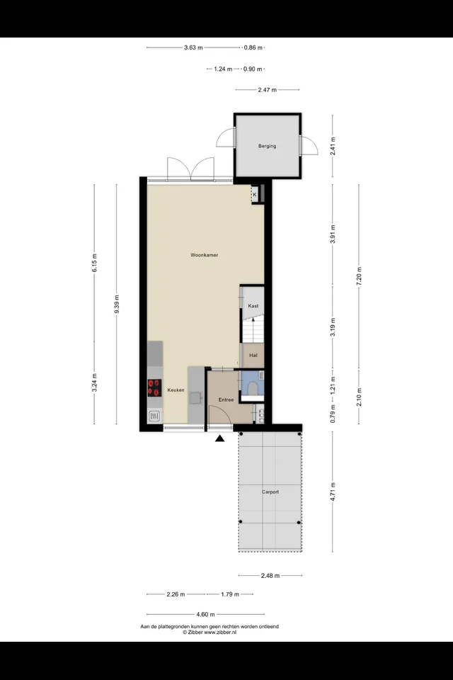 Plattegrond 1 van Ida Hoeve 37