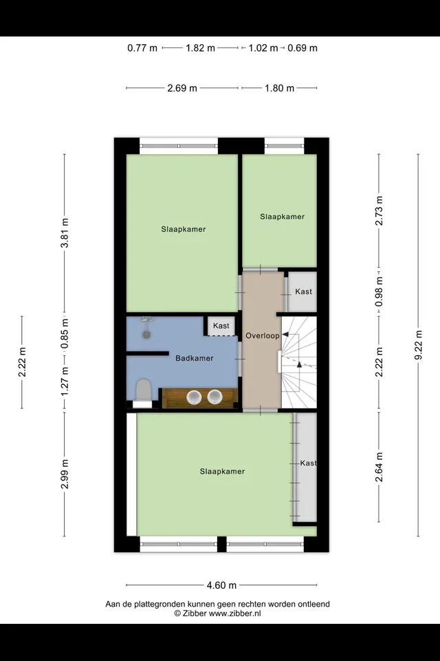 Plattegrond 2 van Ida Hoeve 37