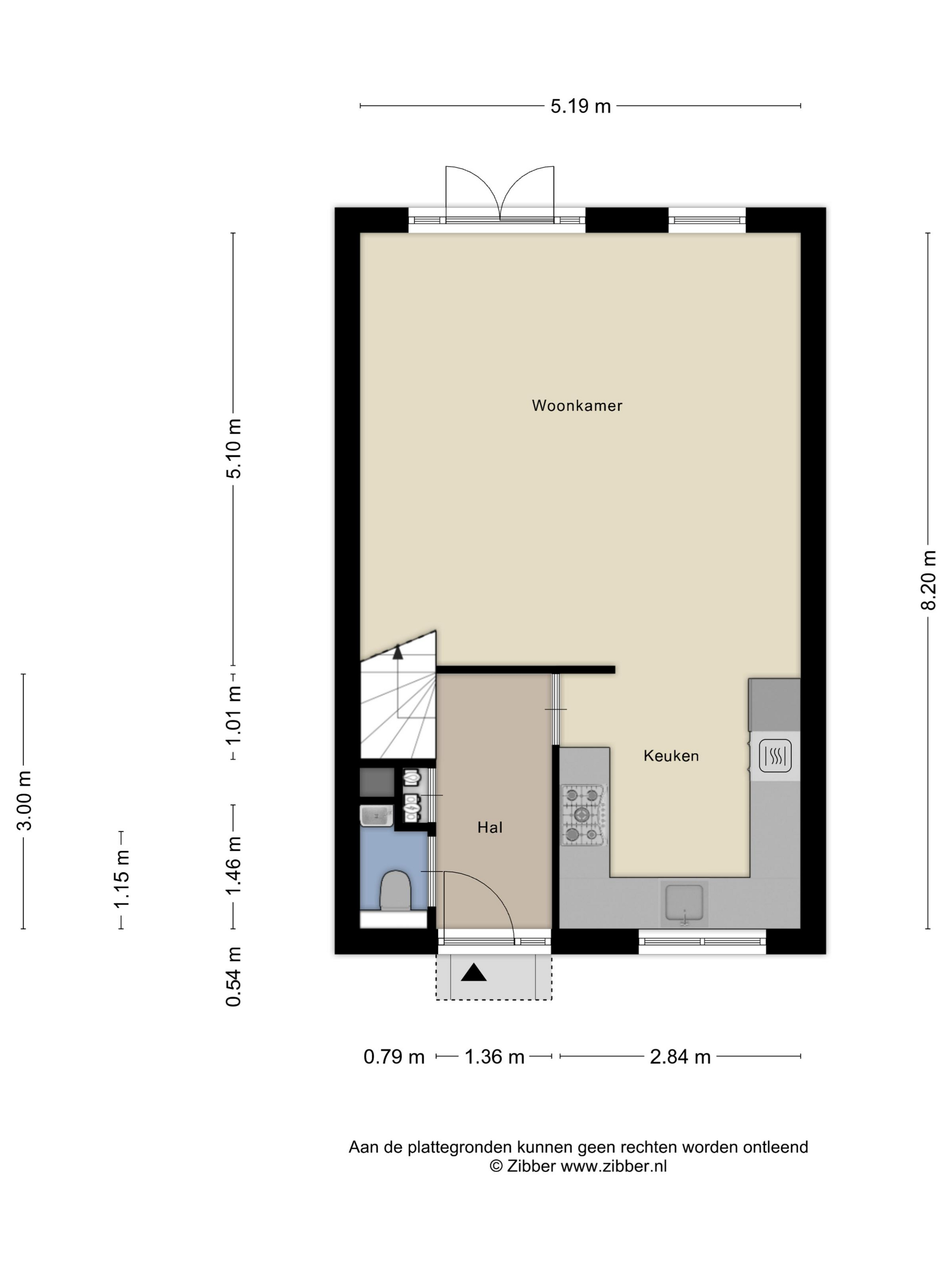 Plattegrond 1 van Pluutwerf 32