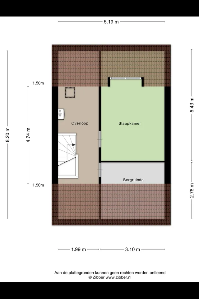 Plattegrond 3 van Pluutwerf 32