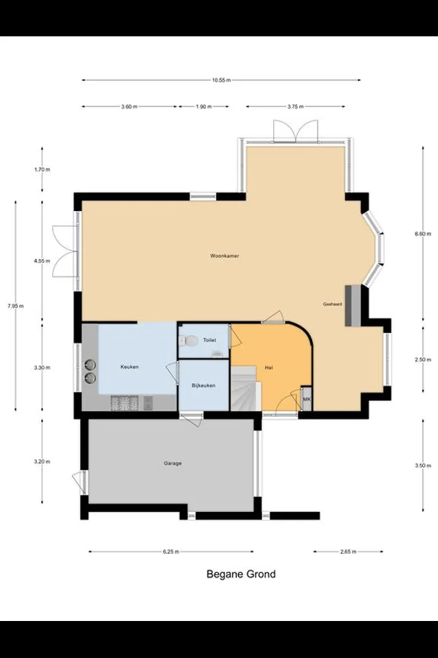 Plattegrond 1 van Schepenlaan 9