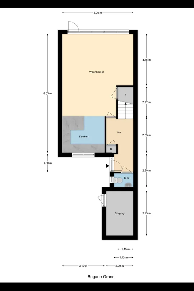 Plattegrond 2 van Maasdal 21