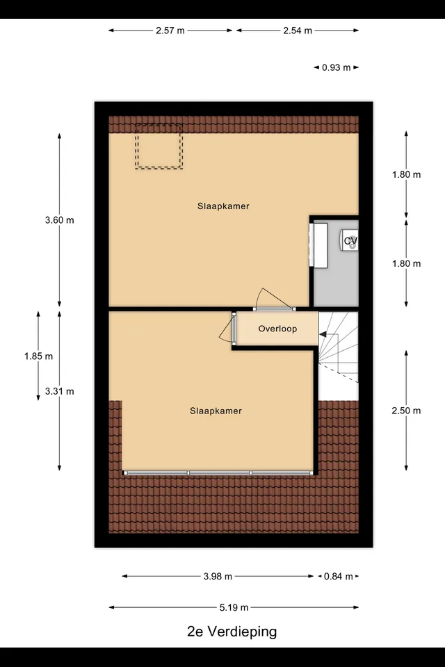 Plattegrond 4 van Maasdal 21