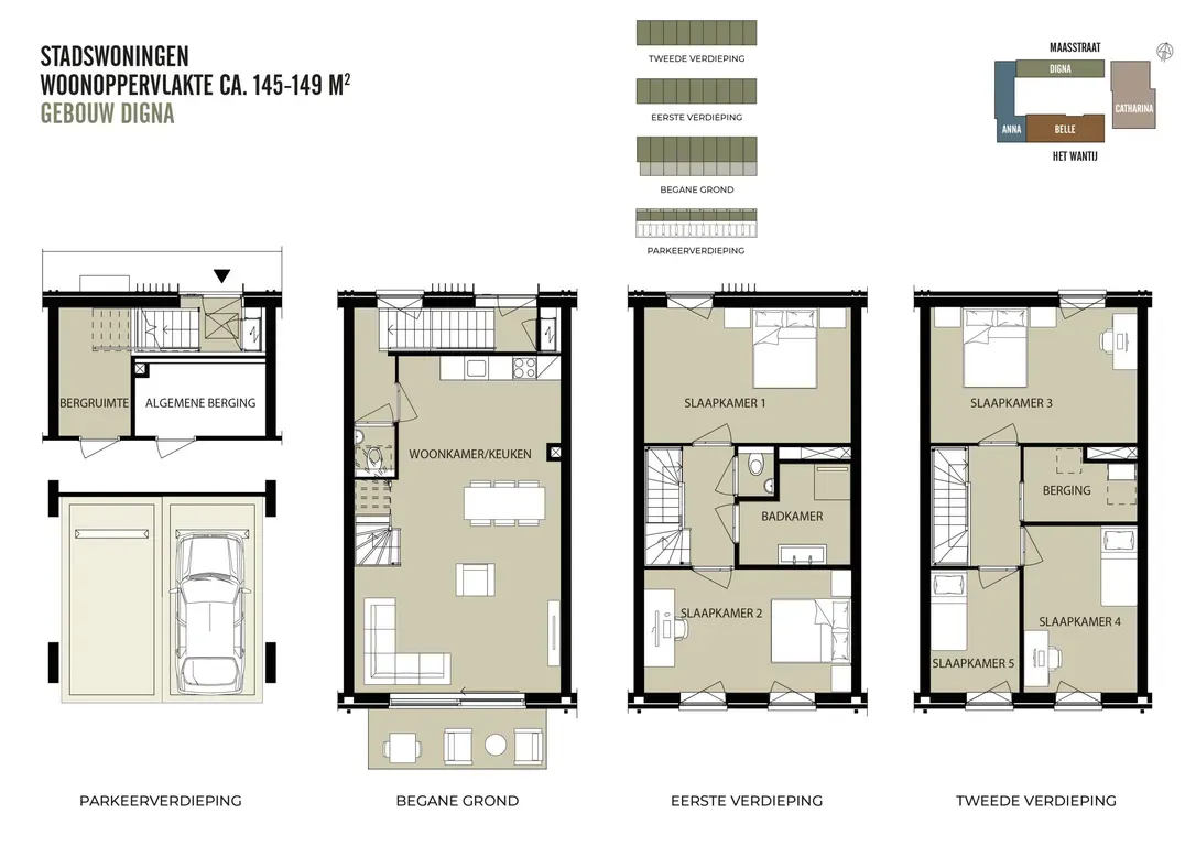 Plattegrond 1 van De Hendrik