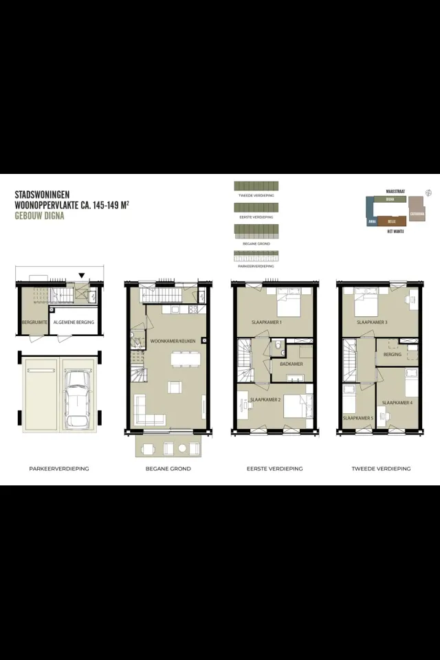 Plattegrond 1 van De Hendrik