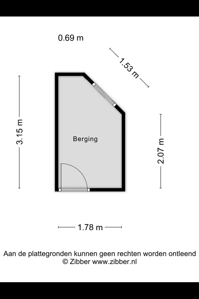 Plattegrond 3 van Bodegraafsestraatweg 1-501